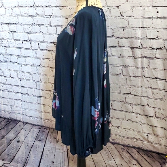 Vintage Havana Blouse Size M Long Sleeve Bohemian NWT - Picture 2 of 9